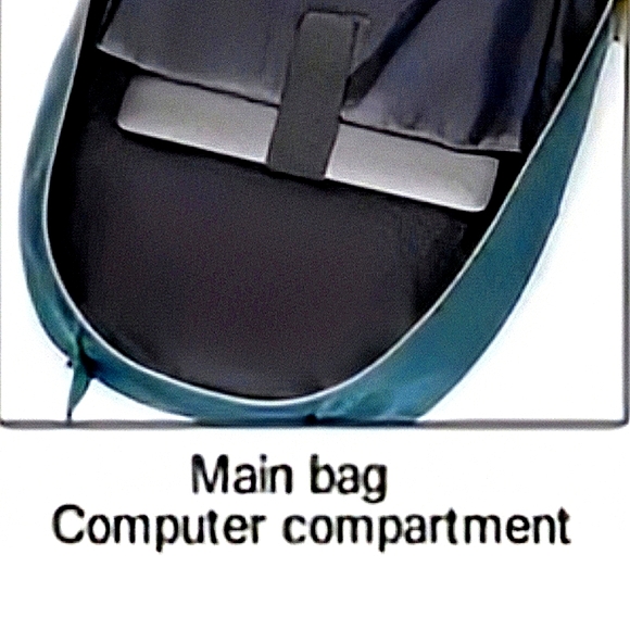 High School Backpack With Shoe Compartment Laptop Bag School Gym Bag Tote - Picture 11 of 14